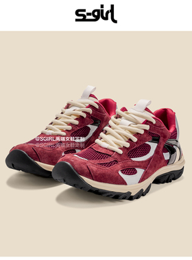 SGIRL TWTW户外登山设计感德训鞋女2026新款轻便休闲运动徒步板鞋