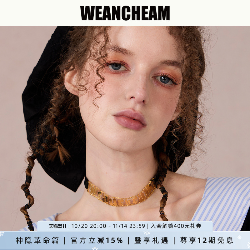 SS25春夏新品18K镀金项链