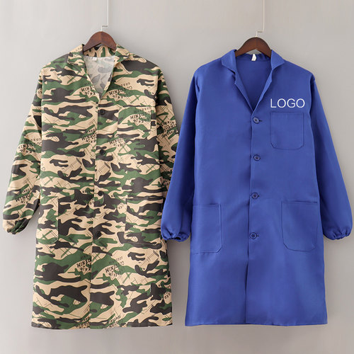 多款式可选男士工作服罩衣长袖定制logo