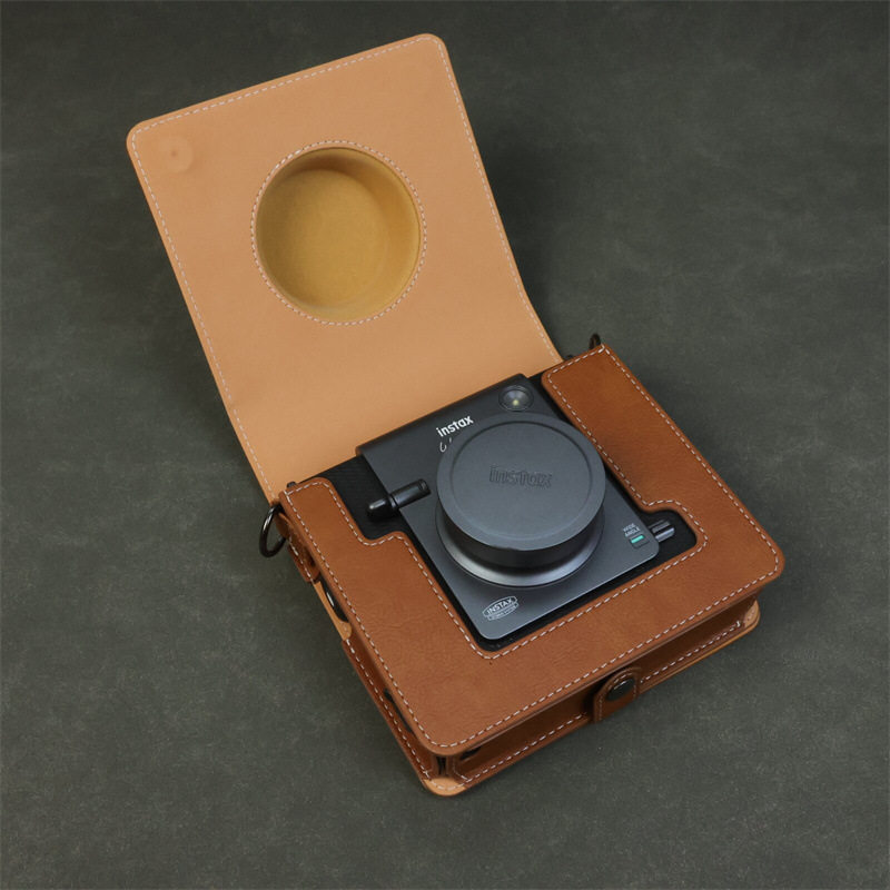 适用富士拍立得Instax Wide Evo相机包保护皮套  收纳袋 外壳