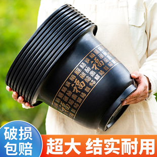 花盆仿陶瓷塑料树脂加厚耐用兰花多肉专用大盆栽户外庭院清仓处理