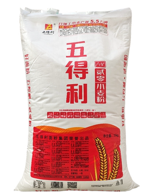 五得利五得利面粉六星贰零25公斤