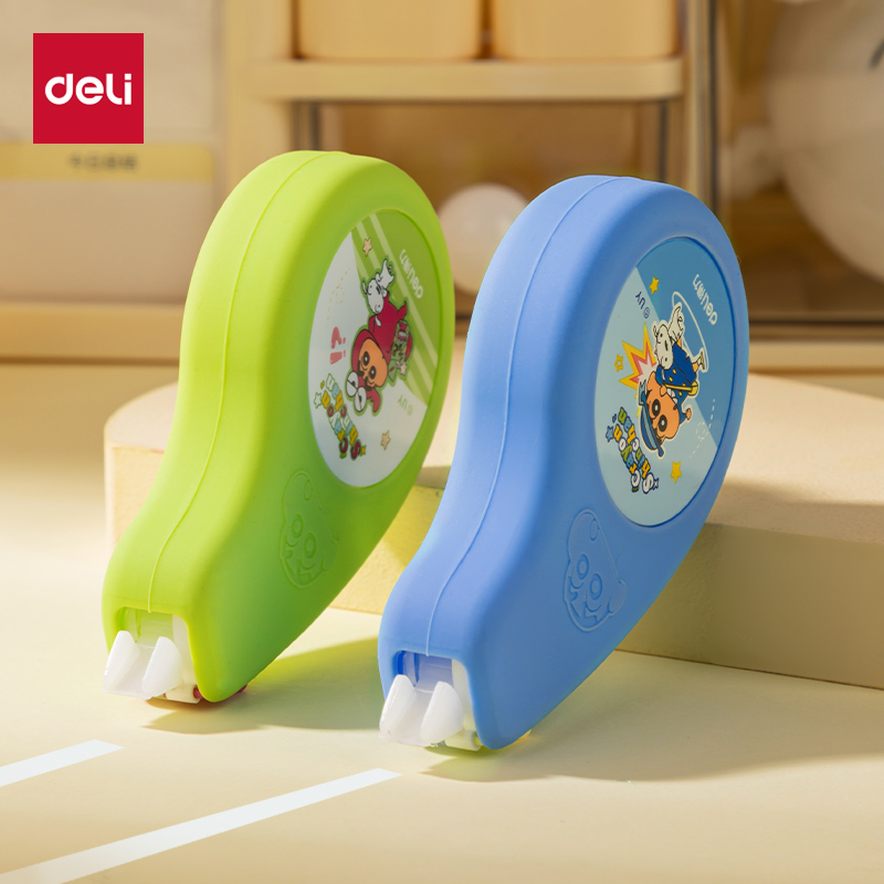 轻音耐用修正带得力蜡笔小新联名