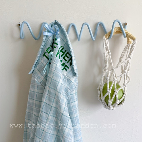 简约波浪挂钩强力承重多色可选