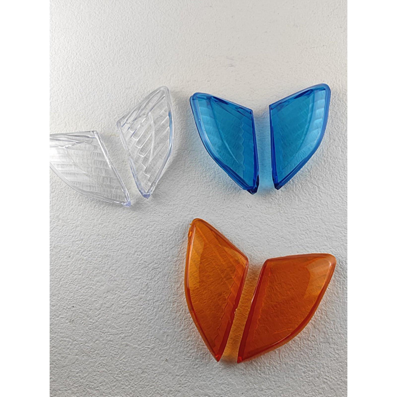 摩托车配件国三福喜左右转向灯壳100JOG巧格一代前转向灯壳灯罩