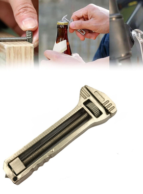 钥匙扣开瓶器多功能工具 Compact Titanium Multitool 跨境新款