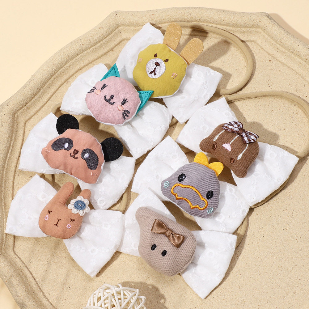 欧美新款儿童发饰卡通发圈婴幼儿头带宝宝头花不伤发可爱皮筋饰品