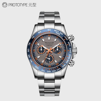 PROTOTYPE元型904钢经典“风情面”花脸猫4130双向自动计时赛车款