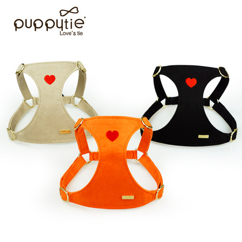 Puppytie狗狗胸背牵引绳不勒脖