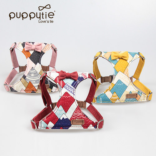 背心式狗狗牵引绳Puppytie