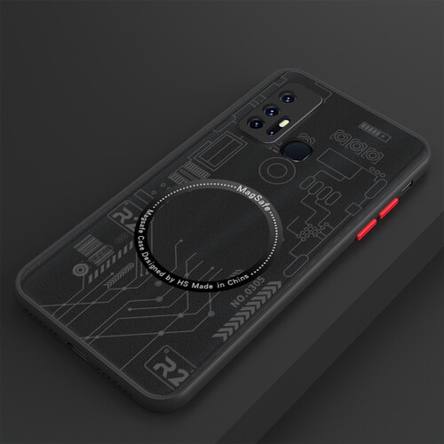 vivoz5手机壳嵌入引磁环