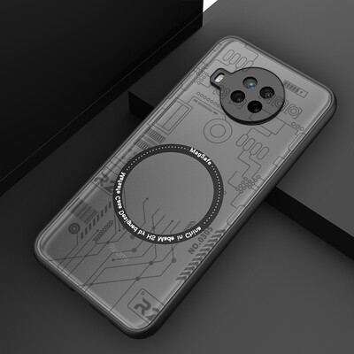 红米note9手机壳嵌入引磁环