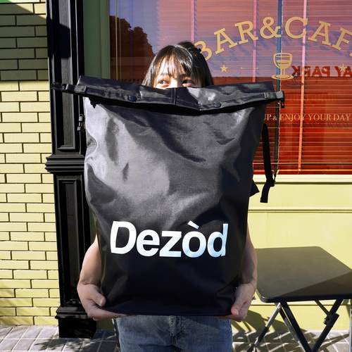 Dezòd可携式小推车购物袋手拉车买 菜包防水材质超大容量收纳整