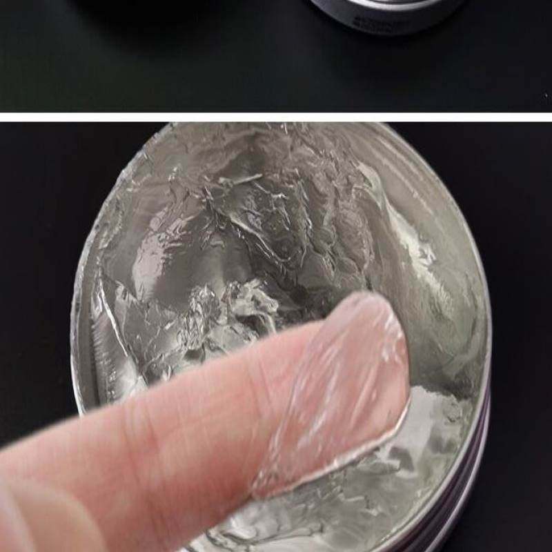 沙萱发蜡透明定型自然男士发泥发腊蓬松专用头发女士保湿短发发胶