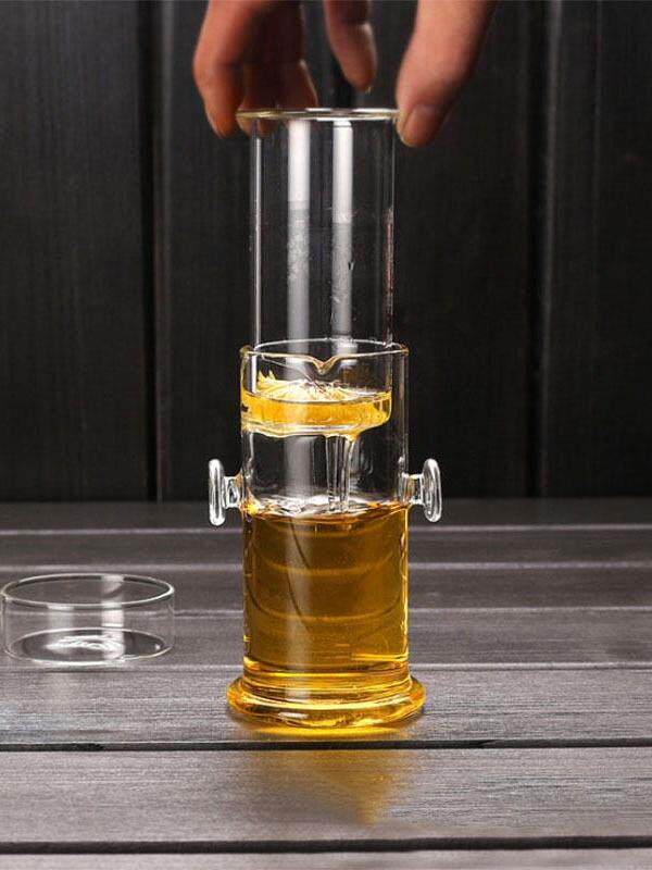 玻璃茶壶 个人壶 泡茶器单壶加厚耐热功夫茶具带过滤冲茶器红茶杯