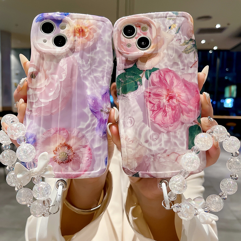 苹果系列海底花手链手机壳