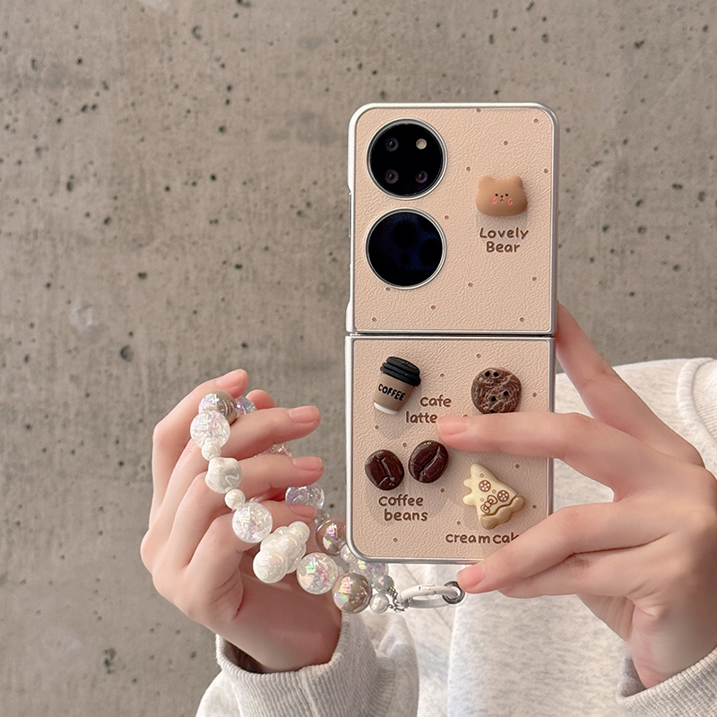 适用华为Pocket2小羊皮手机壳