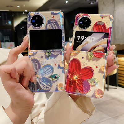 适用vivoxflip滴胶油画手机壳