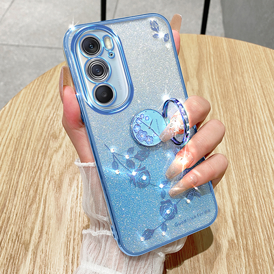 适用motoedges30闪粉手机壳