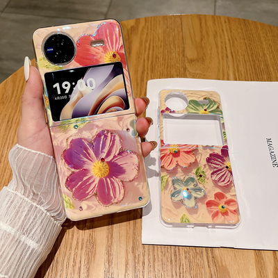 适用vivoxflip手机壳滴胶