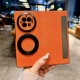 适用vivoxfold3手机壳新款 折叠屏vivo fold3pro智能视窗翻盖vivofold3荔枝纹360旋转支架xflod3保护套flod3