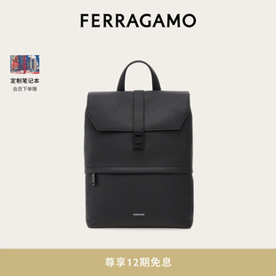 Gancini扣飾背包 FERRAGAMO菲拉格慕男士 禮物
