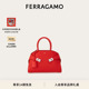 FERRAGAMO菲拉格慕女士Hug手提包抱抱包 新年礼物 中号