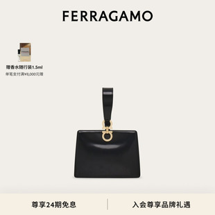 FERRAGAMO菲拉格慕女士Gancini迷你手拿包 礼物
