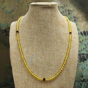 2026波罗的海天然琥珀蜜金珀108项链手工编织民族风保真百搭随行