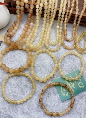 2025天然羚羊角6mm7mm8mm10mm手串108颗清热安神清肝民族风保健女