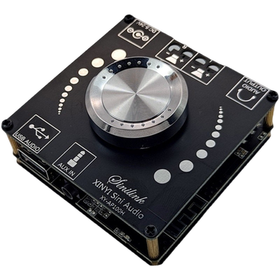 2路*100W立体声蓝牙数字功放板