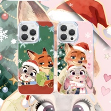 圣诞朱迪尼克手机壳适用苹果17动漫iphone16小米15pro疯狂动物城2红米k90华为m80vivox300iqoo15一加ACE6周边