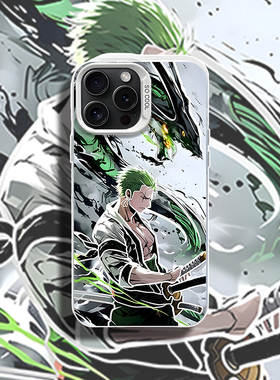 海贼王手机壳适用苹果14尼卡路飞iphone13pro索隆12mini/5档11promax新款x动漫8plus悬赏令xr五档xs彩银7套se