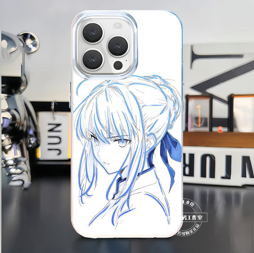 二次元手机壳saber阿尔托莉雅