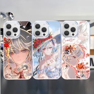 鸣潮手机壳弗洛洛嘉贝莉娜仇远椿适用苹果17极光金iphone16小米17华为pura80荣耀400红米k90iqoo13一加15周边