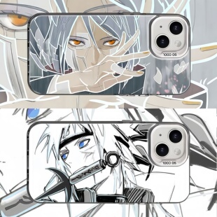 火影手机壳小南鼬卡卡西佐助雏田鸣人适用苹果16彩银iphone16华为mate70二次元小米15红米k80iqoo13一加ace5