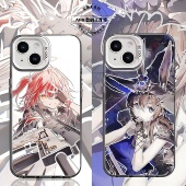 明日方舟手机壳能天使阿米娅维什戴尔黍德克萨斯适用苹果17彩银iphone16小米15华为m70红米k80一加ace5iqoo13