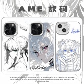 绫波丽手机壳明日香saber波奇酱芙莉莲友利奈绪适用苹果17彩银iphone16华为m70小米14红米K80iqoo13一加ACE5