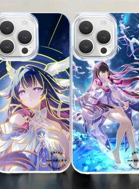 原神手机壳少女哥伦比娅桑多涅阿蕾奇诺适用苹果17极光金iphone16小米17红米k80华为m70iqoo13一加ace5周边