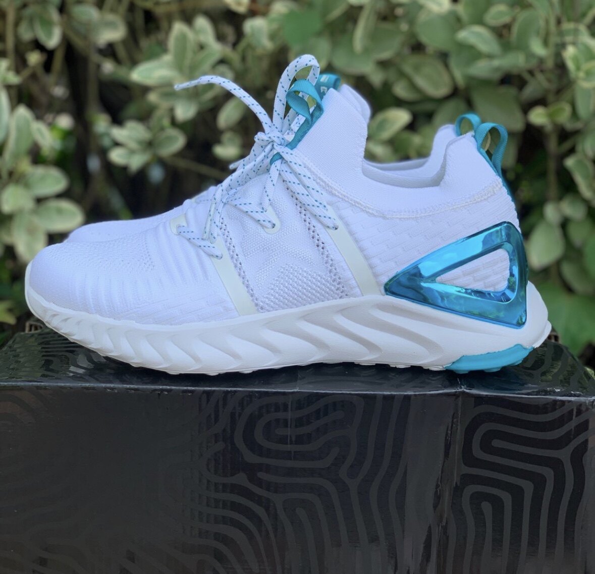 匹克 态极1.0 plus 低帮 运动休闲鞋 男女同款 白蓝色 e92577h