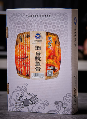 洋琪蜀香鱿鱼骨即食日料小菜