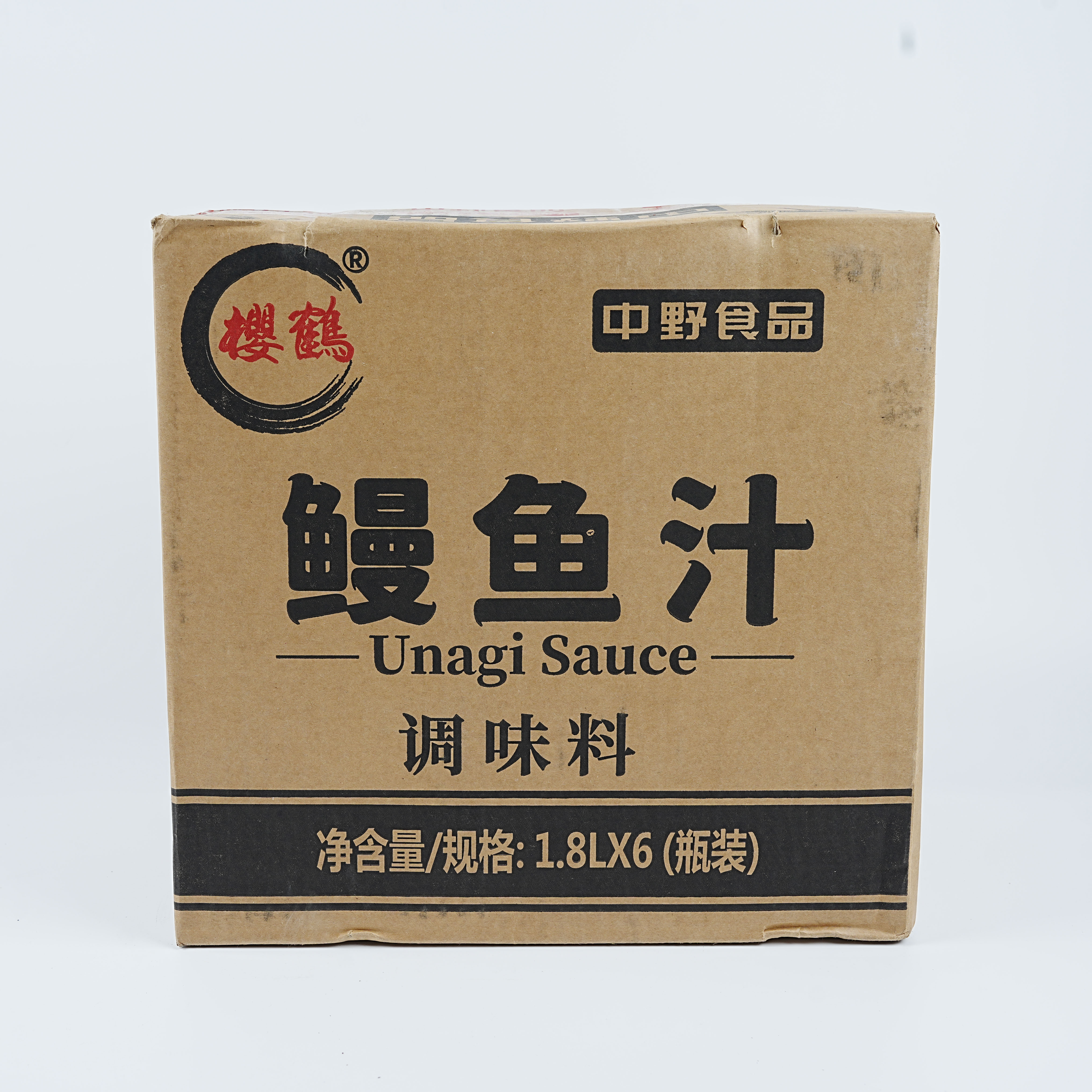 樱鹤鳗鱼汁1.8L*6瓶商用日式盖饭烤鳗蒲烧鳗鱼汁寿司拌饭调味酱料图片