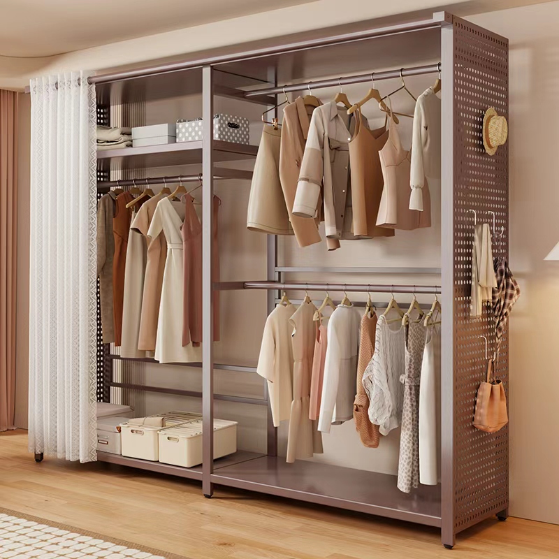 衣帽架家用落地开放式2025新款衣