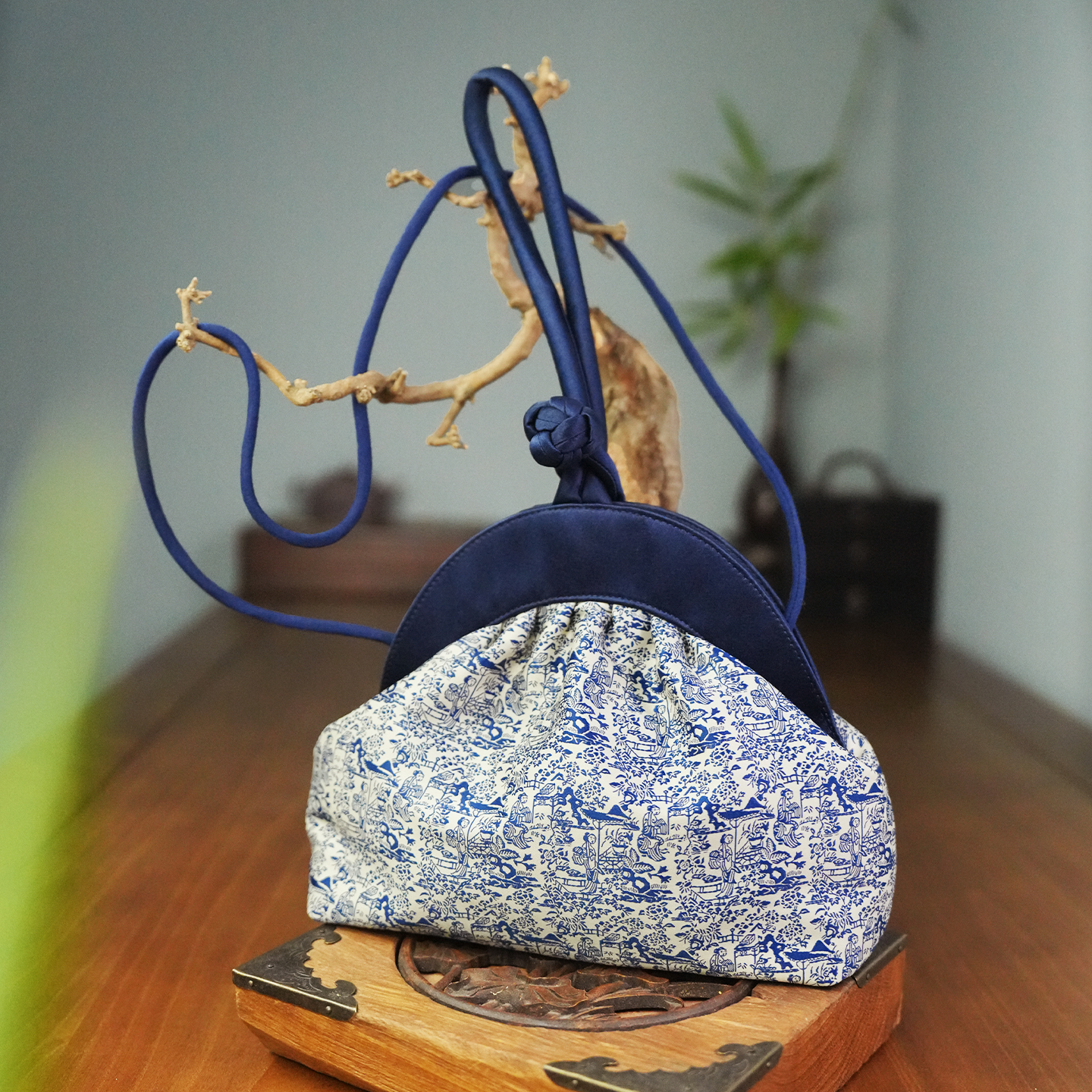 织锦刺绣新中式国风包拎包