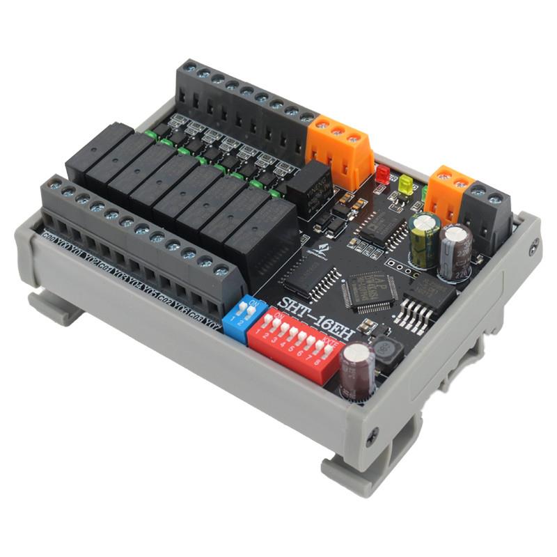 16路远程分布式IO模块 电气传输距离1200米 8入8出5A 通讯速率20M