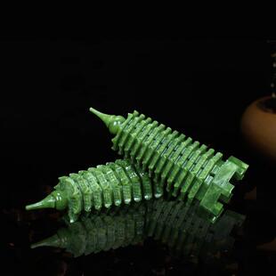 天然玉石文昌塔9层13层客厅办公桌书房书桌玉石摆件中式工艺礼品