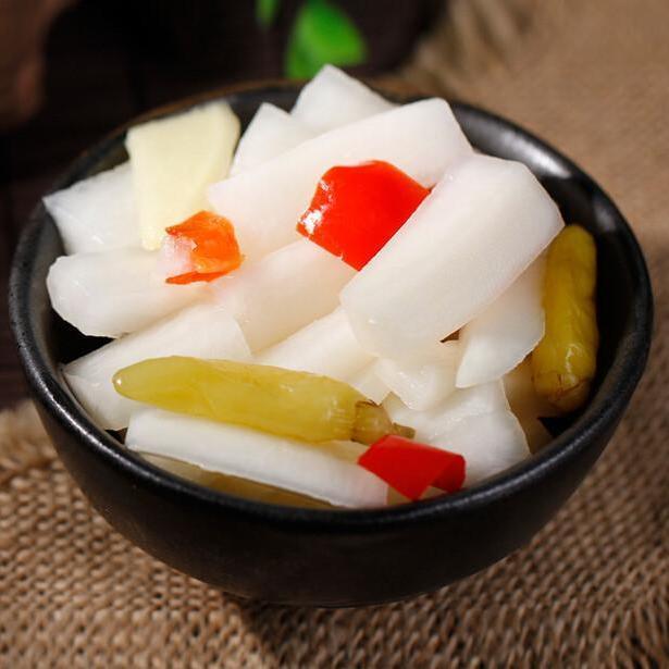 泡萝卜酸甜辣脆农家腌制即食新鲜泡菜白萝卜条开味特产手工下饭菜