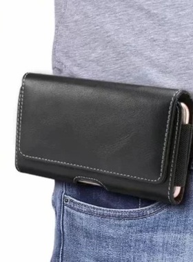 适用oppoF21pro手机壳竖款腰包findn2套f7挂腰包f3/f5/f7穿皮带F11腰带皮套f17pro挂包findn2flip翻盖高档