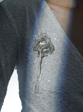 【新品】ATRIAL SENSING流苏系列小众高奢胸针设计师原创品牌气质