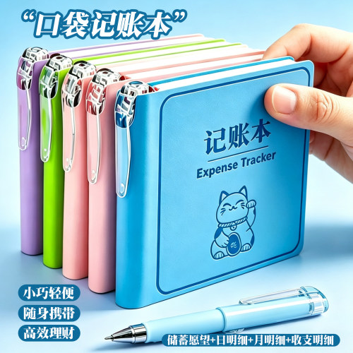 杰科迷你记账本儿童零花钱理财本